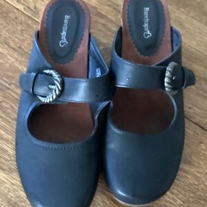 Bare Traps Mary Jane Mules